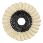 115mm Felt Flap Disc 22mm Bore - Pack of 5 FFD5