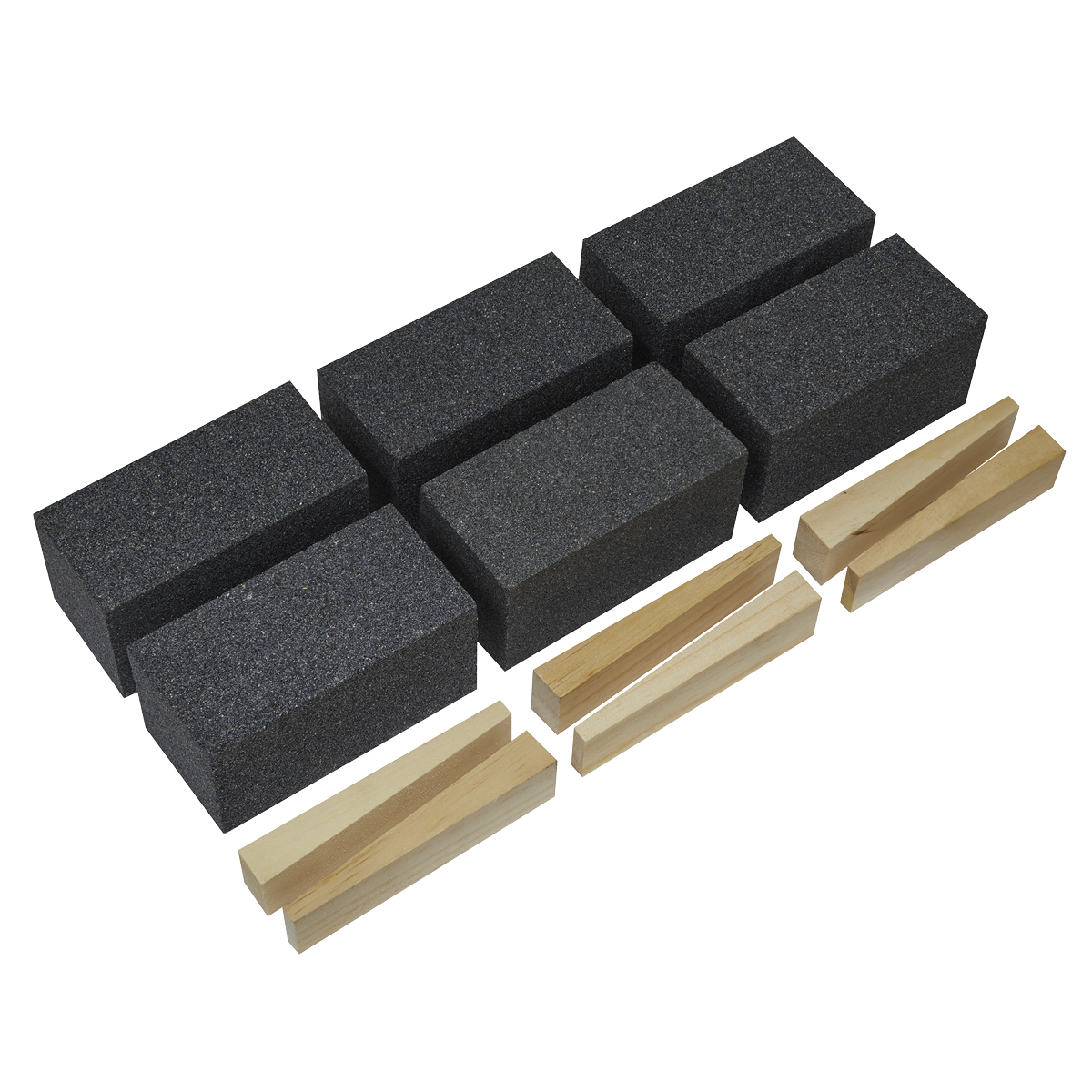 50 x 50 x 100mm Floor Grinding Block 12Grit - Pack of 6 FGB12
