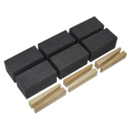 50 x 50 x 100mm Floor Grinding Block 24Grit - Pack of 6 FGB24