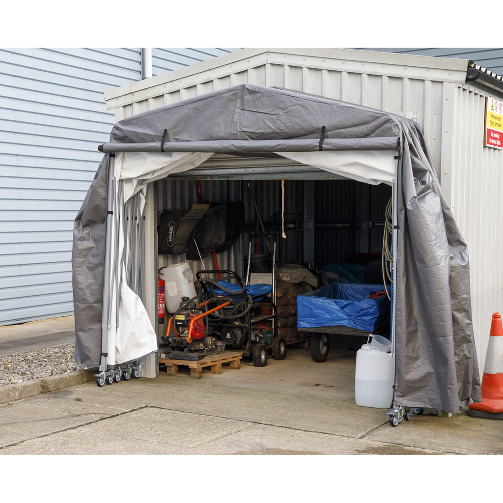 Extending Steel Garage Extension 2.5 x 4.5 x 2.5m FGE01