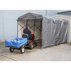 Extending Steel Garage Extension 2.5 x 4.5 x 2.5m FGE01