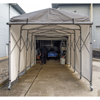Extending Steel Garage Extension 2.5 x 4.5 x 2.5m FGE01