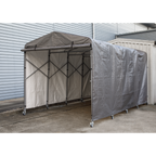 Extending Steel Garage Extension 2.5 x 4.5 x 2.5m FGE01