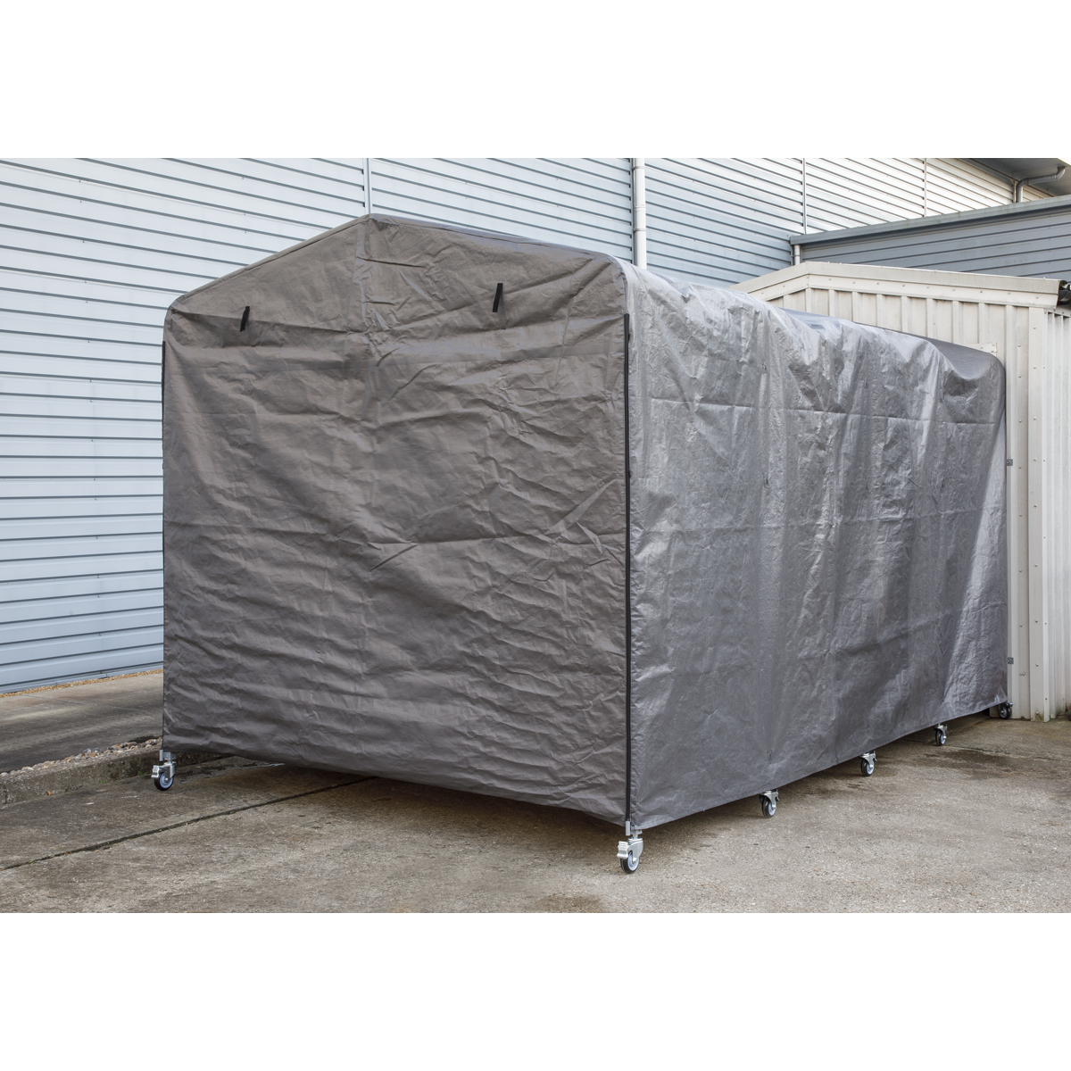 Extending Steel Garage Extension 2.5 x 4.5 x 2.5m FGE01