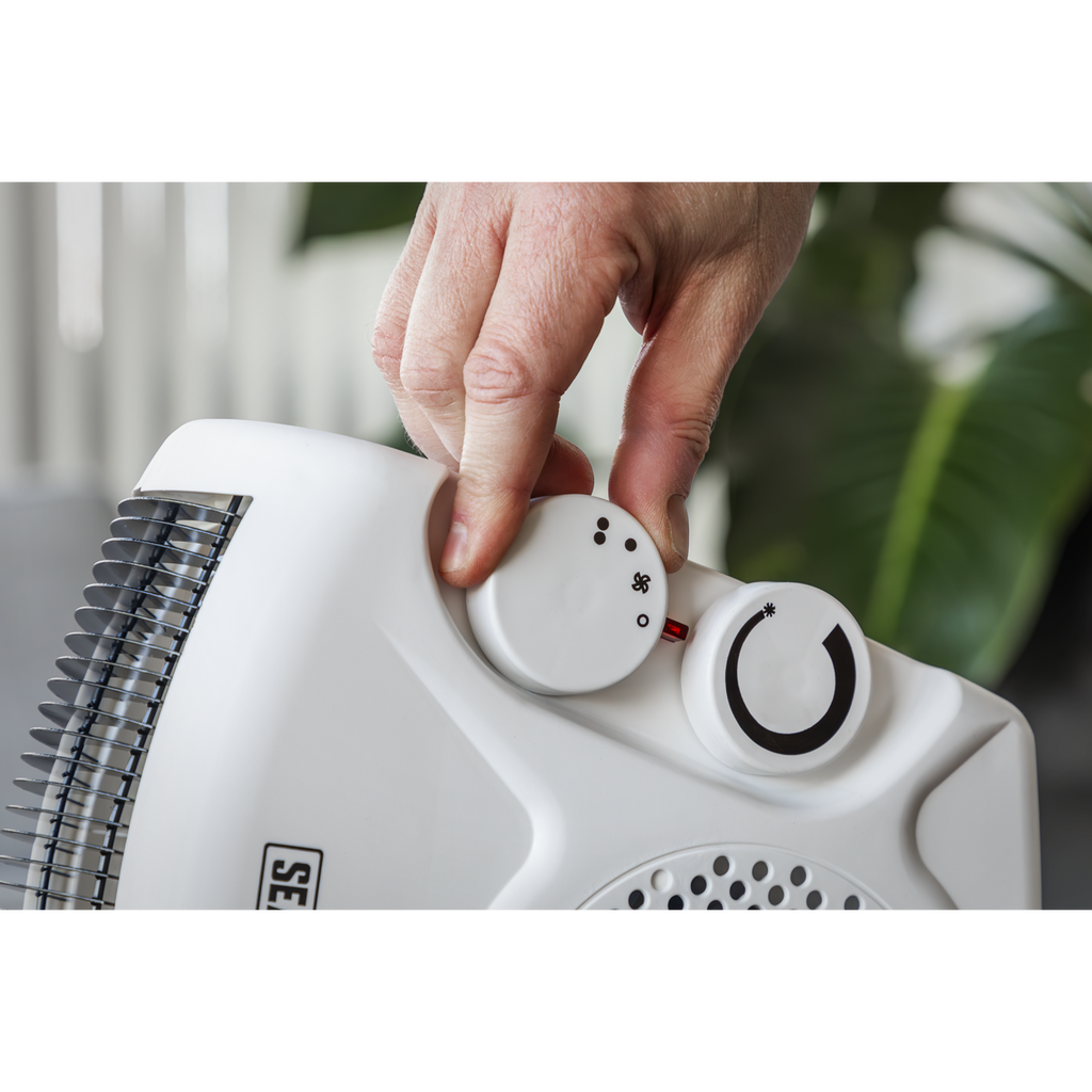 Fan Heater with 2 Heat Settings & Thermostat 2000W/230V FH2010