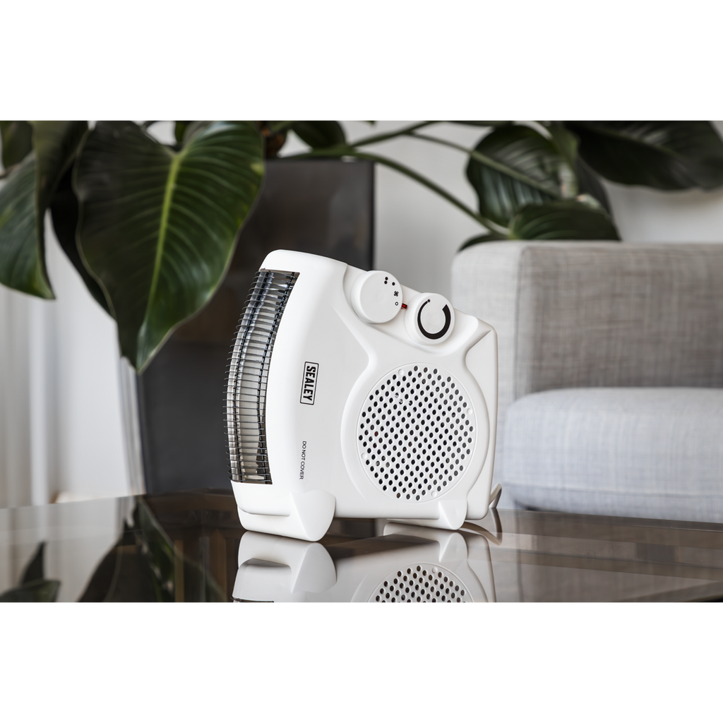 Fan Heater with 2 Heat Settings & Thermostat 2000W/230V FH2010