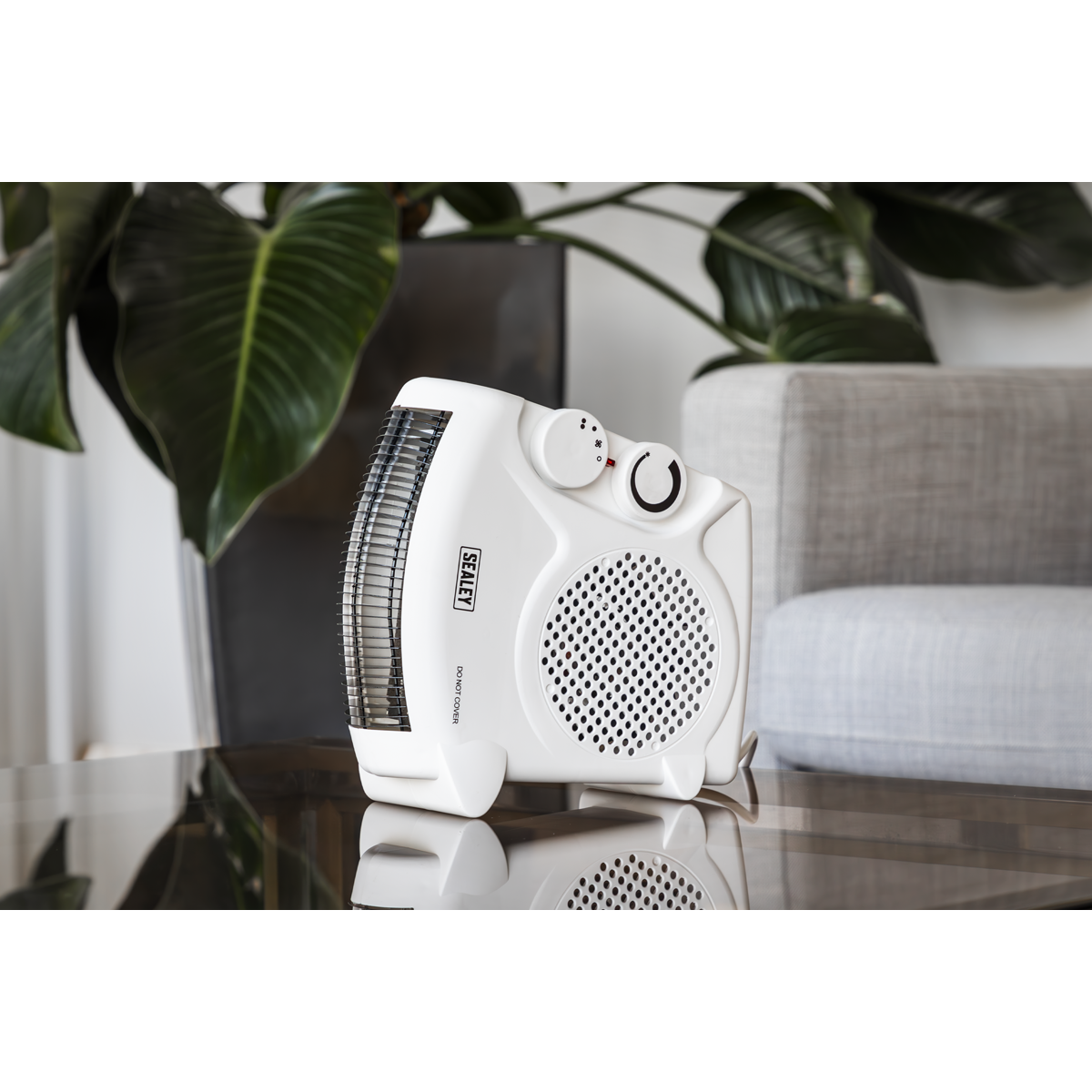Fan Heater with 2 Heat Settings & Thermostat 2000W/230V FH2010