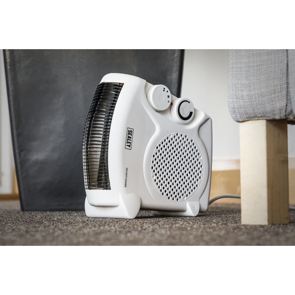 Fan Heater with 2 Heat Settings & Thermostat 2000W/230V FH2010