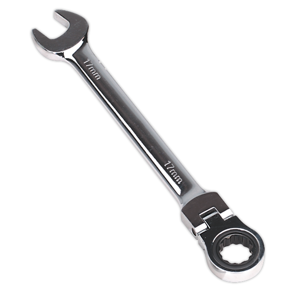 Flexi-Head Ratchet Combination Spanner 17mm FHRCW17
