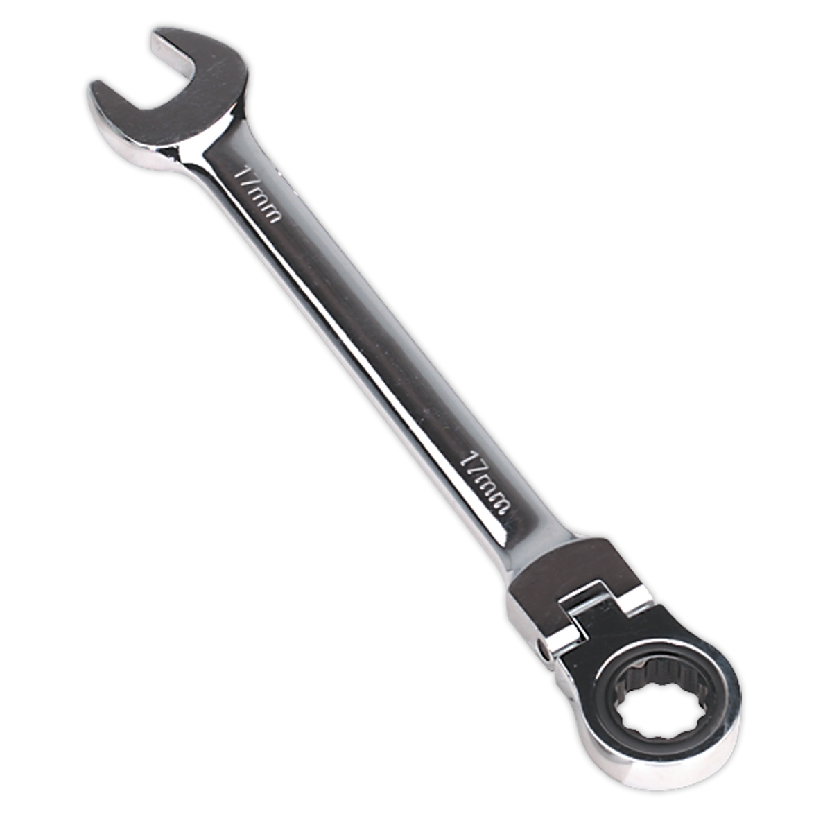 Flexi-Head Ratchet Combination Spanner 17mm FHRCW17