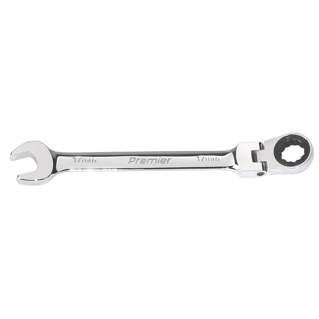 Flexi-Head Ratchet Combination Spanner 17mm FHRCW17