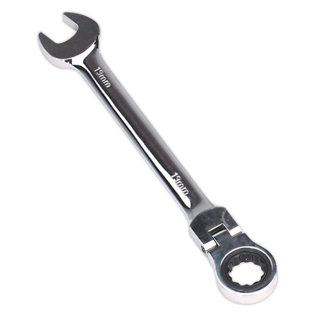 Flexi-Head Ratchet Combination Spanner 19mm FHRCW19