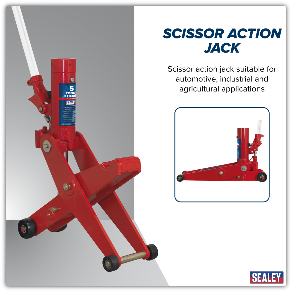Hydraulic Forklift/Tractor Jack 4/5 Tonne FJ45