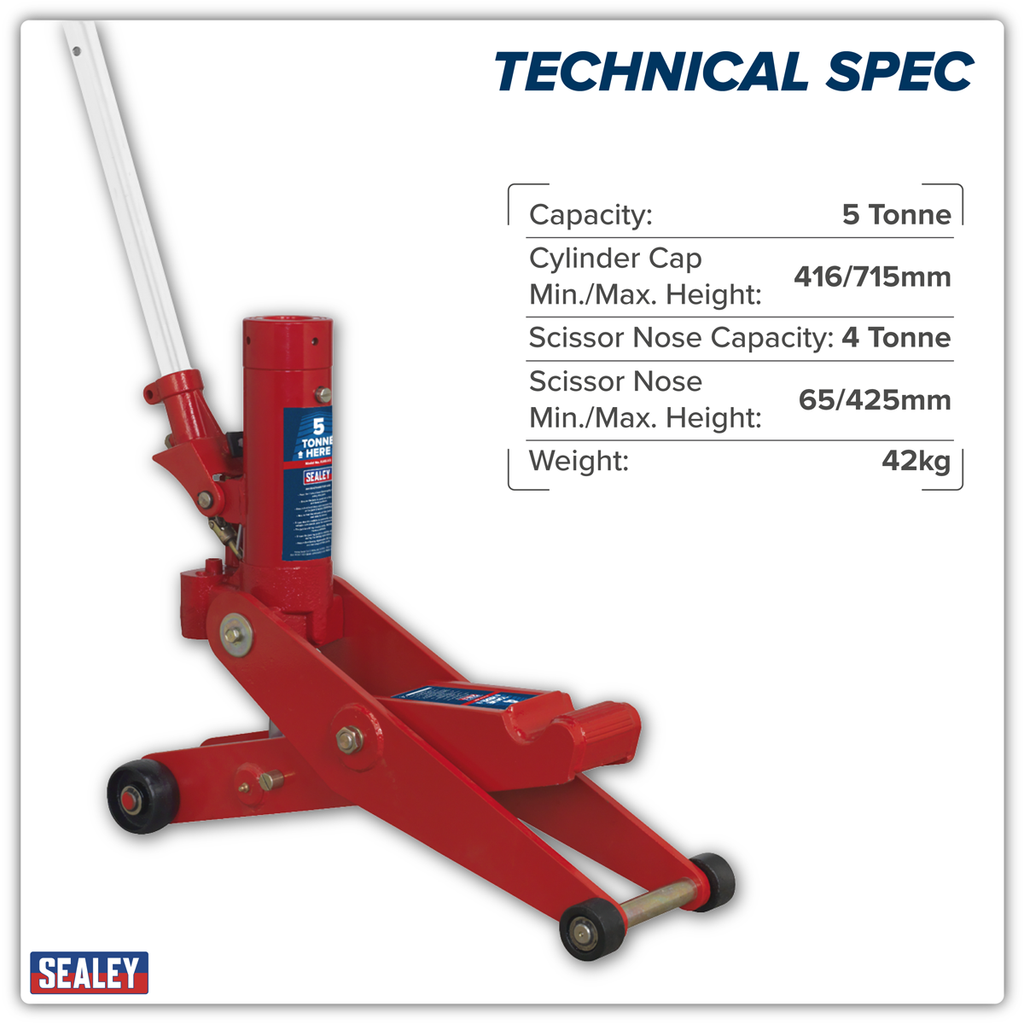 Hydraulic Forklift/Tractor Jack 4/5 Tonne FJ45