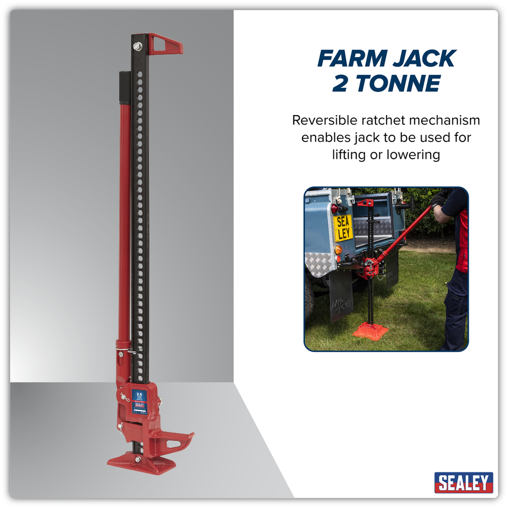 Farm Jack 1200mm 2 Tonne Capacity FJ48