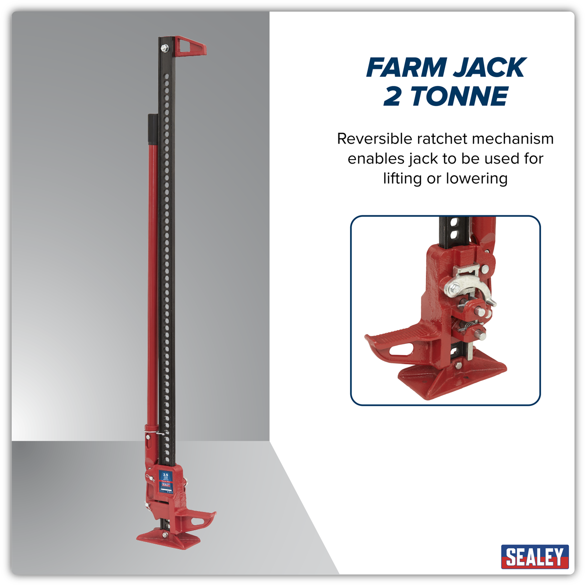 Farm Jack 1500mm 2 Tonne Capacity FJ60