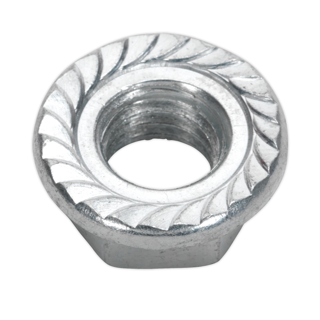 Zinc Plated Serrated Flange Nut M12 - Pack of 50 FN12