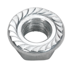 Zinc Plated Serrated Flange Nut M12 - Pack of 50 FN12