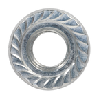 Zinc Plated Serrated Flange Nut M12 - Pack of 50 FN12