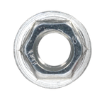 Zinc Plated Serrated Flange Nut M5 - Pack of 100 FN5