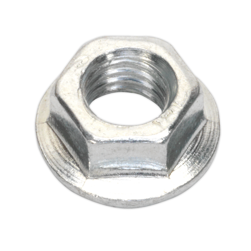 Zinc Plated Serrated Flange Nut M5 - Pack of 100 FN5