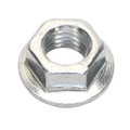 Zinc Plated Serrated Flange Nut M5 - Pack of 100 FN5