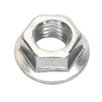Zinc Plated Serrated Flange Nut M5 - Pack of 100 FN5
