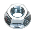 Zinc Plated Serrated Flange Nut M6 - Pack of 100 FN6
