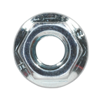 Zinc Plated Serrated Flange Nut M6 - Pack of 100 FN6