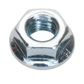 Zinc Plated Serrated Flange Nut M8 - Pack of 100 FN8