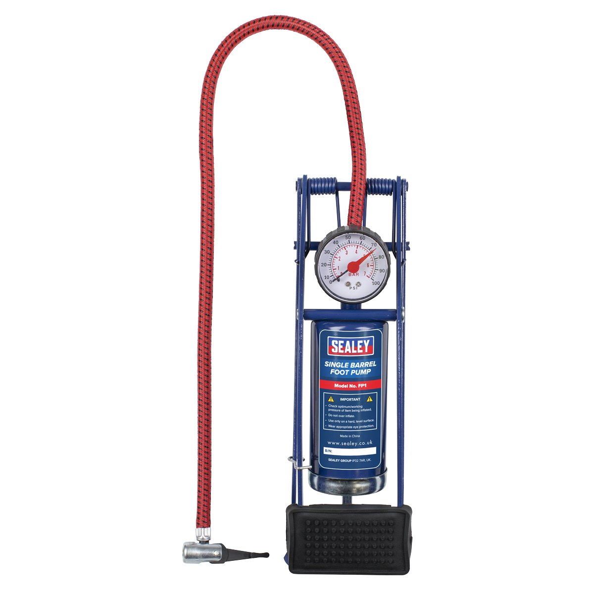 Single Barrel Foot Pump FP1