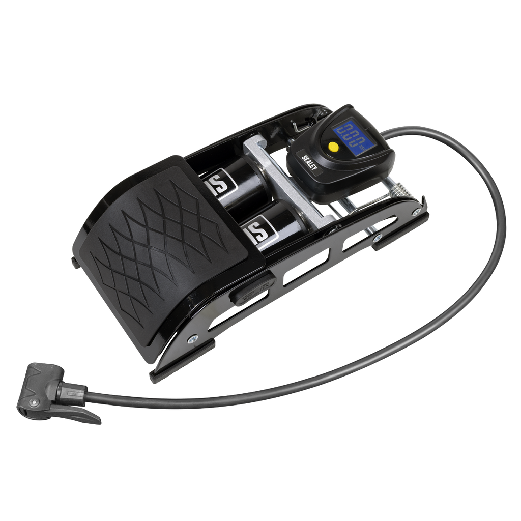 Twin Barrel Digital Foot Pump FP9D
