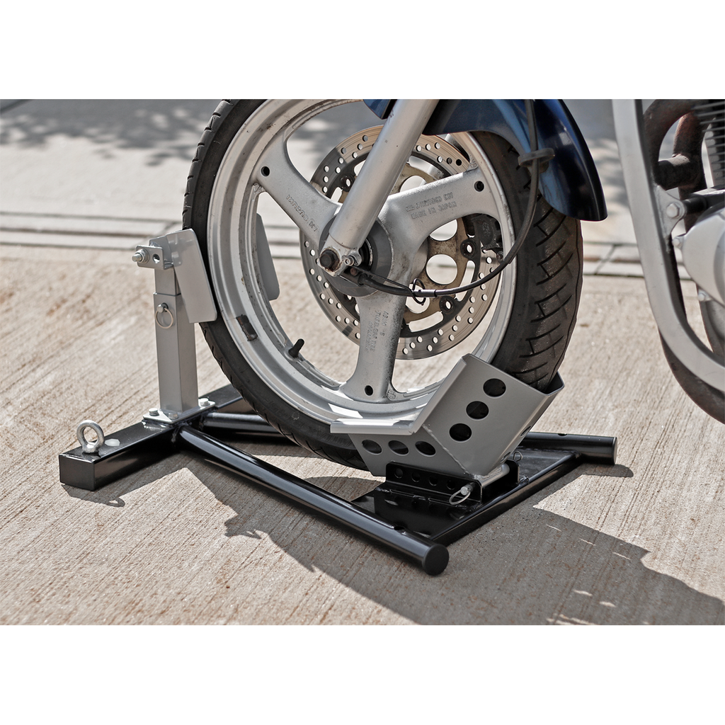 Heavy-Duty Motorcycle Front Wheel Chock FPS7