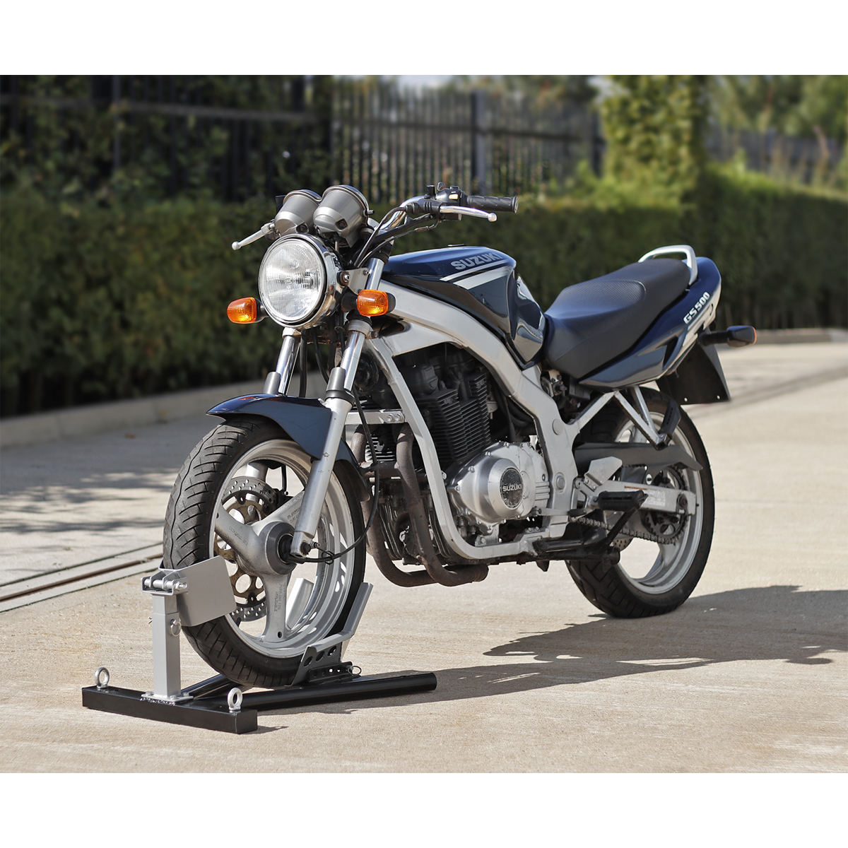 Heavy-Duty Motorcycle Front Wheel Chock FPS7