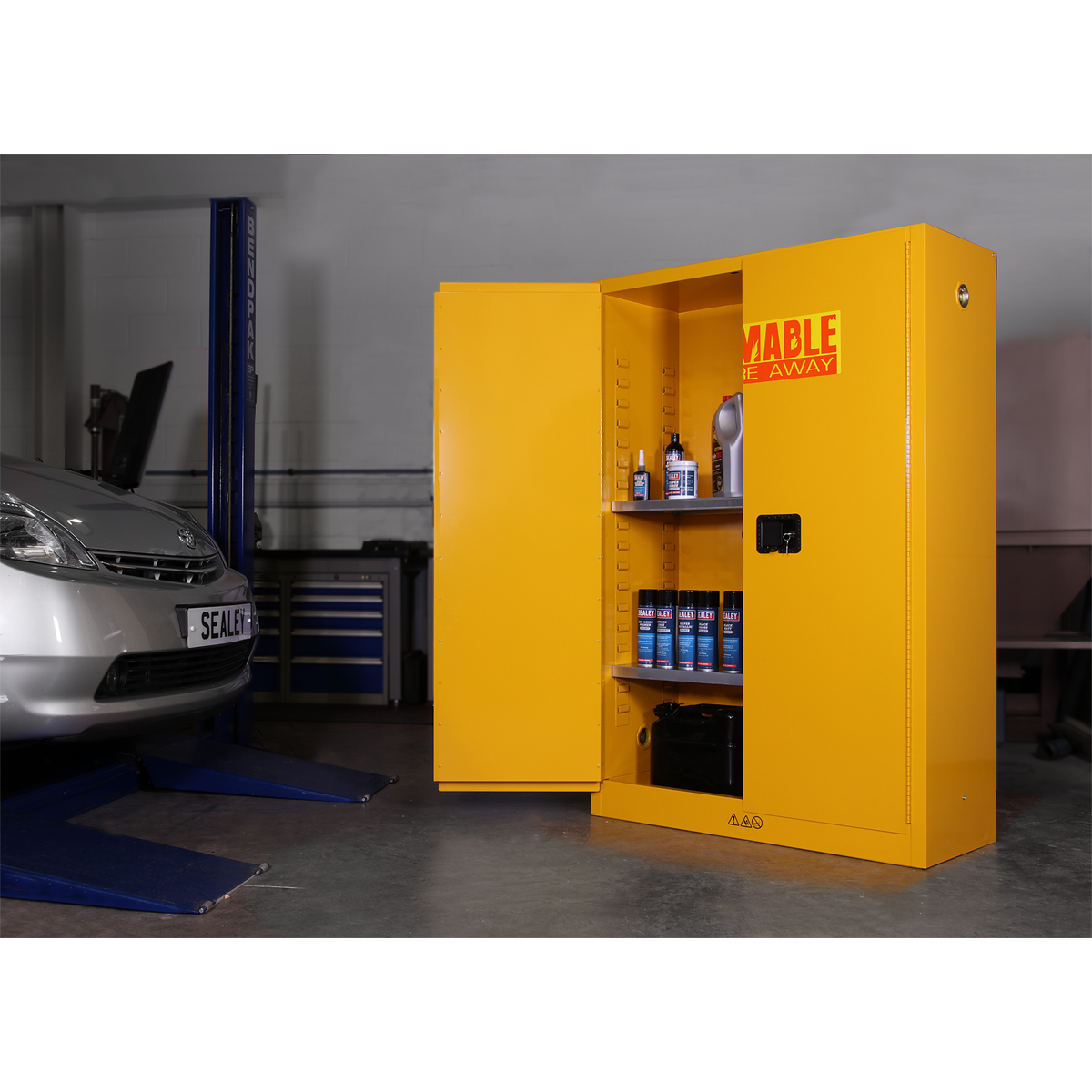 Flammables Storage Cabinet 1095 x 460 x 1655mm FSC10