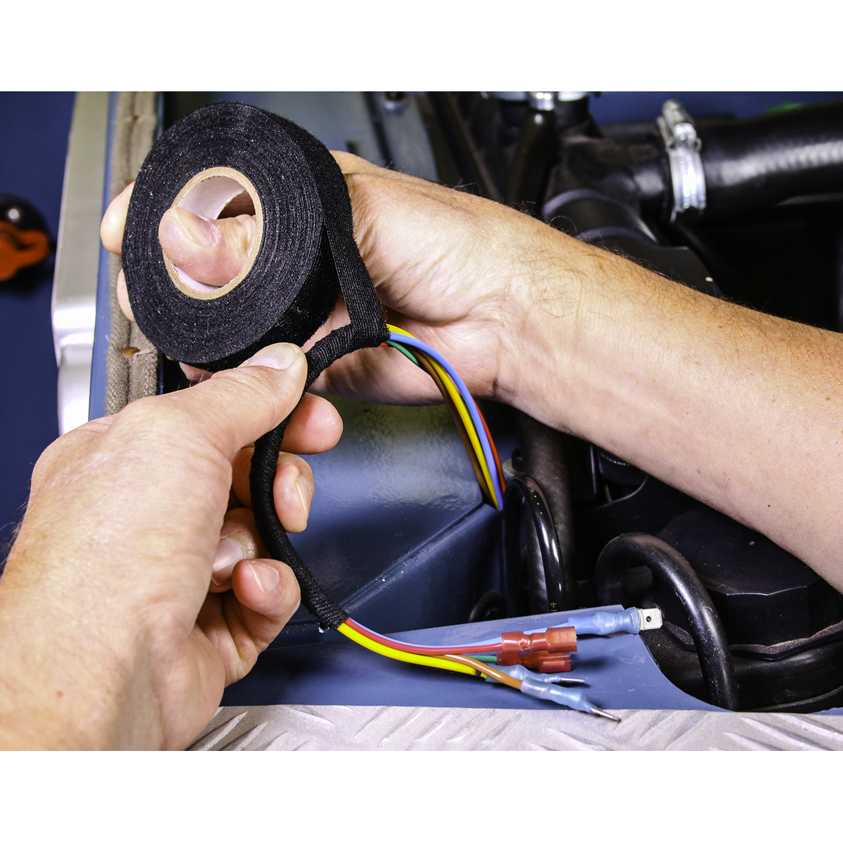 Fleece Tape 19mm x 15m - Black FT01