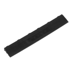 Polypropylene Floor Tile Edge 400 x 60mm, Black Female - Pack of 6 FT3EBF
