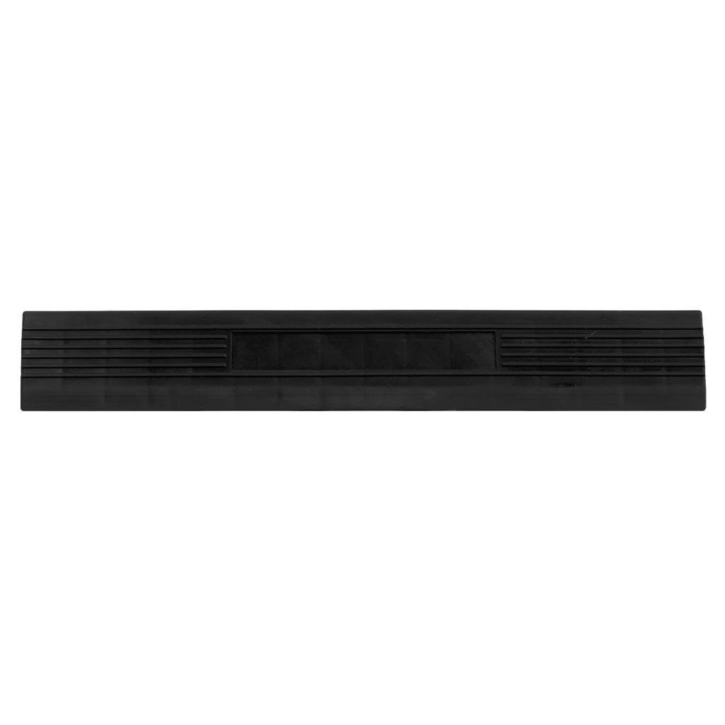Polypropylene Floor Tile Edge 400 x 60mm, Black Male - Pack of 6 FT3EBM