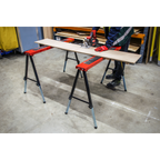 Fold Down Trestle with Adjustable Legs - Pair FTAL12