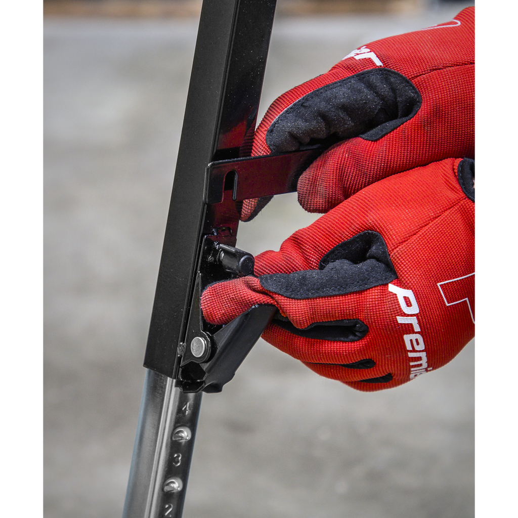 Fold Down Trestle with Adjustable Legs - Pair FTAL12