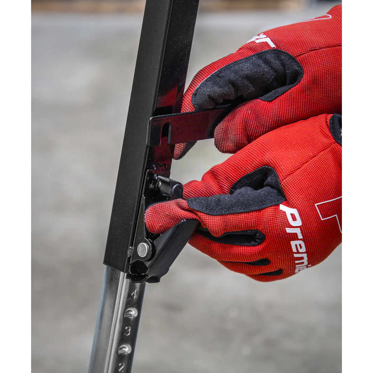 Fold Down Trestle with Adjustable Legs - Pair FTAL12