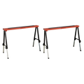 Fold Down Trestle with Adjustable Legs - Pair FTAL12