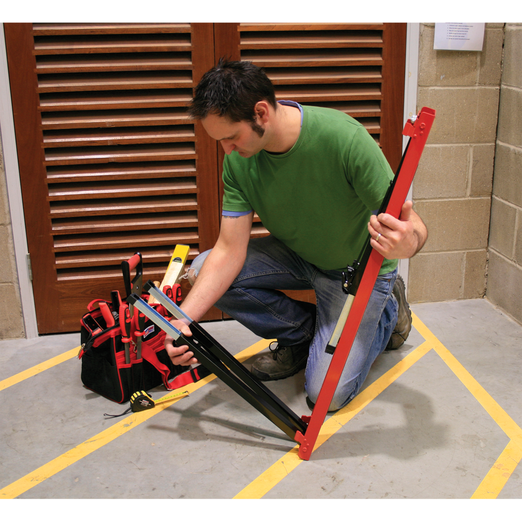 Fold Down Trestle with Adjustable Legs 150kg Capacity FTAL1