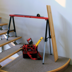 Fold Down Trestle with Adjustable Legs - Pair FTAL12