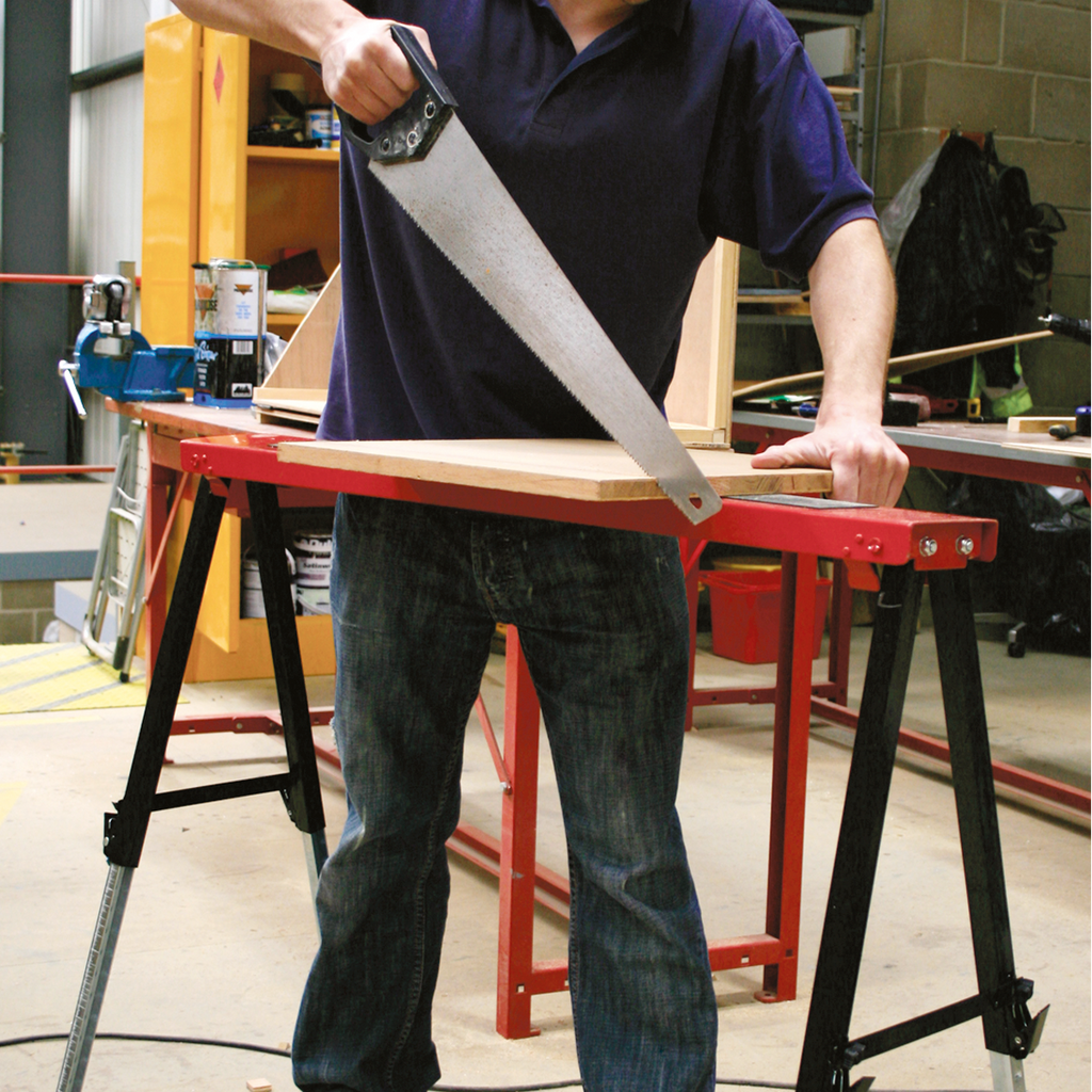 Fold Down Trestle with Adjustable Legs - Pair FTAL12