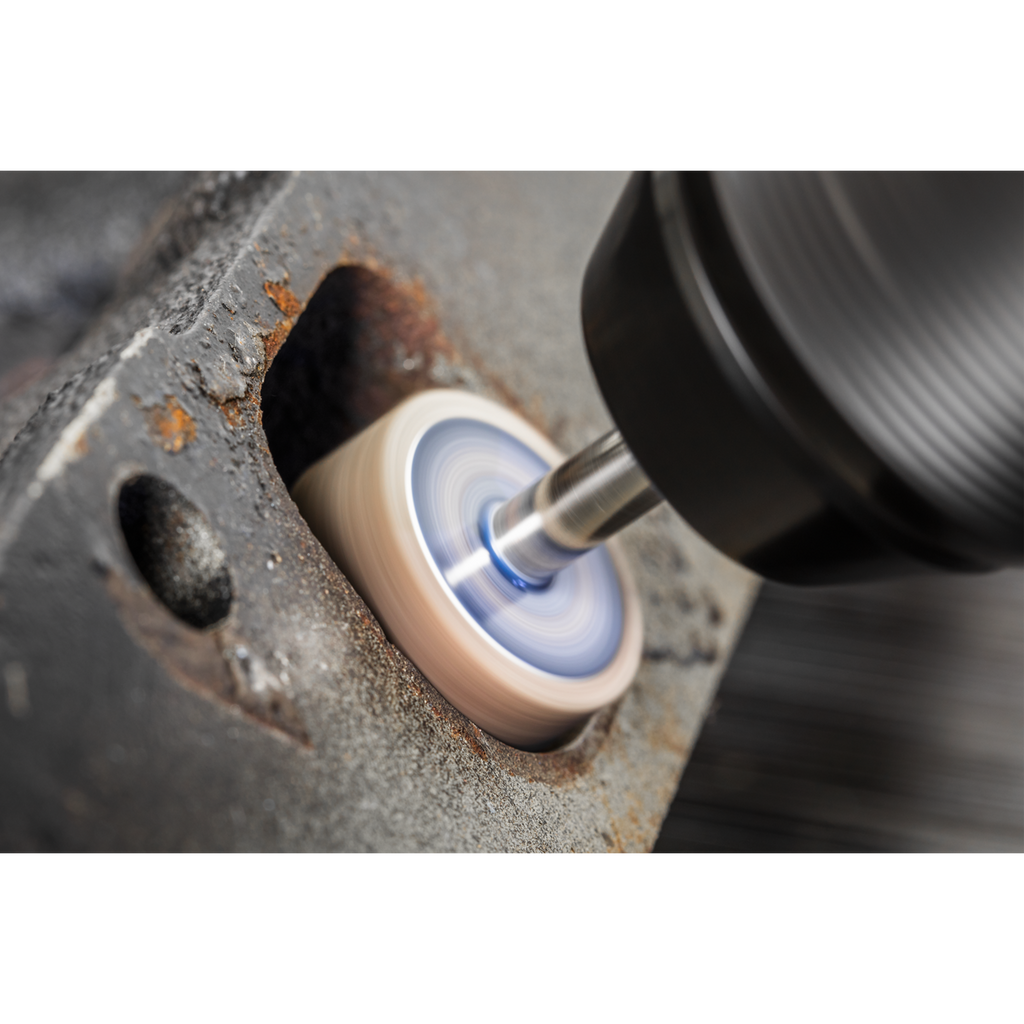 25 x 10mm Abrasive Flap Wheel with 6mm Shaft Assorted Grit - Pack of 5 FW2510ASS