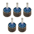 25 x 20mm Abrasive Flap Wheel with 6mm Shaft 80Grit - Pack of 5 FW2520805