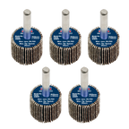 25 x 20mm Abrasive Flap Wheel with 6mm Shaft 80Grit - Pack of 5 FW2520805