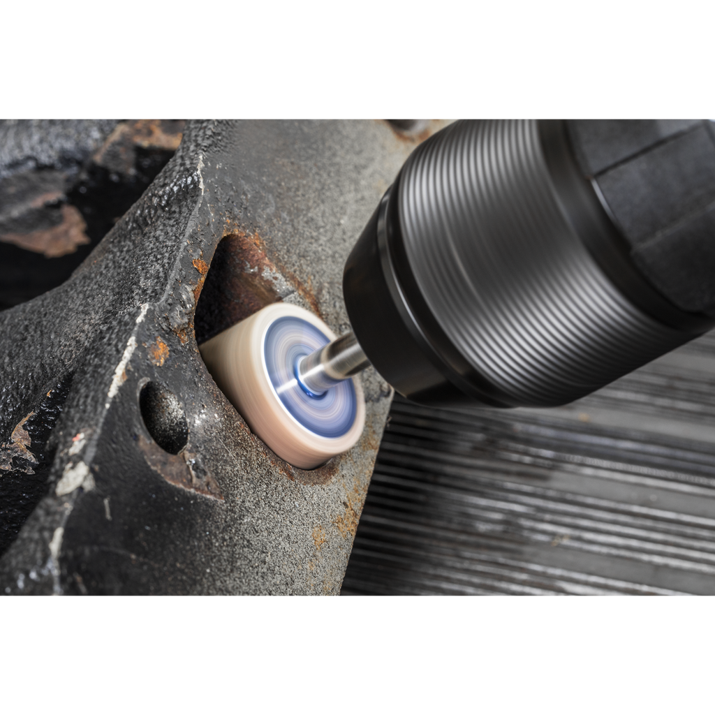 25 x 20mm Abrasive Flap Wheel with 6mm Shaft Assorted Grit - Pack of 5 FW2520ASS