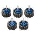 40 x 20mm Abrasive Flap Wheel with 6mm Shaft Assorted Grit - Pack of 5 FW4020ASS